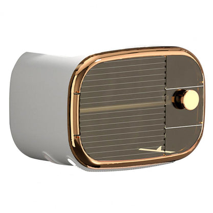 Wielofunkcyjne pudełko na chusteczki montowane na ścianie 