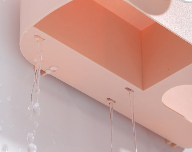 Wieszak ścienny na organizery łazienkowe