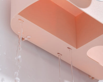 Wieszak ścienny na organizery łazienkowe