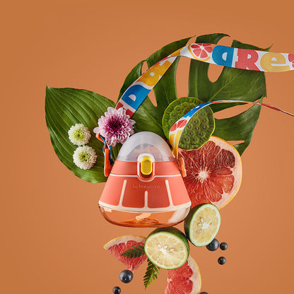 Cute Baby Cup with Straw (260ml)