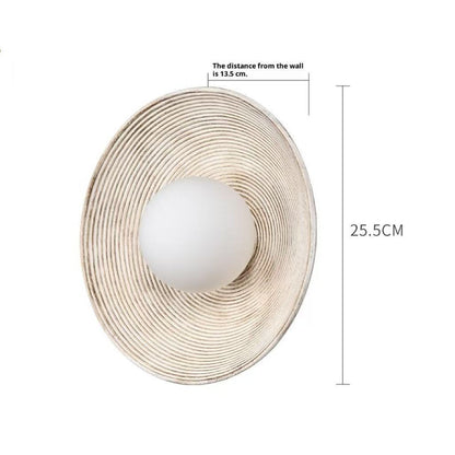 Kinkiet w stylu nordyckim retro