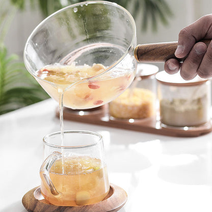 Garnek do zupy ze szkła borokrzemianowego