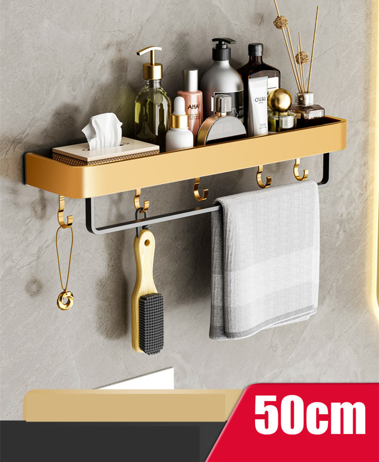 Luxury Aluminum Bathroom Shelf Set