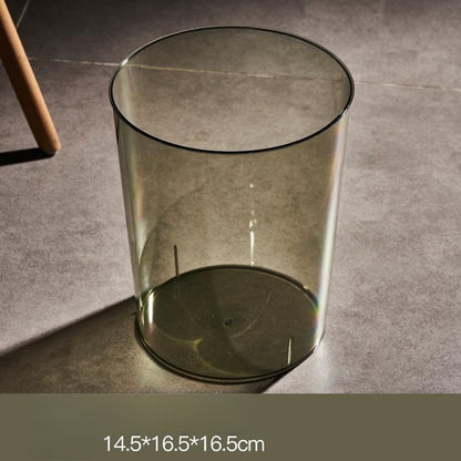 Przezroczysty kosz na śmieci do użytku domowego