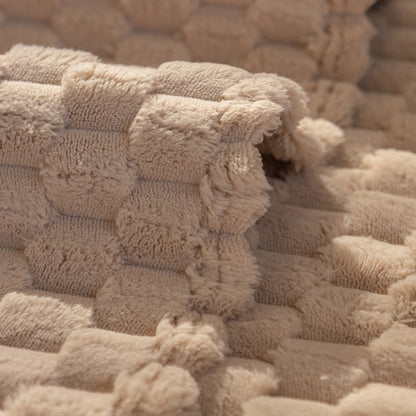 Pokrowiec na sofę zimowy, pluszowy, zagęszczony, antypoślizgowy