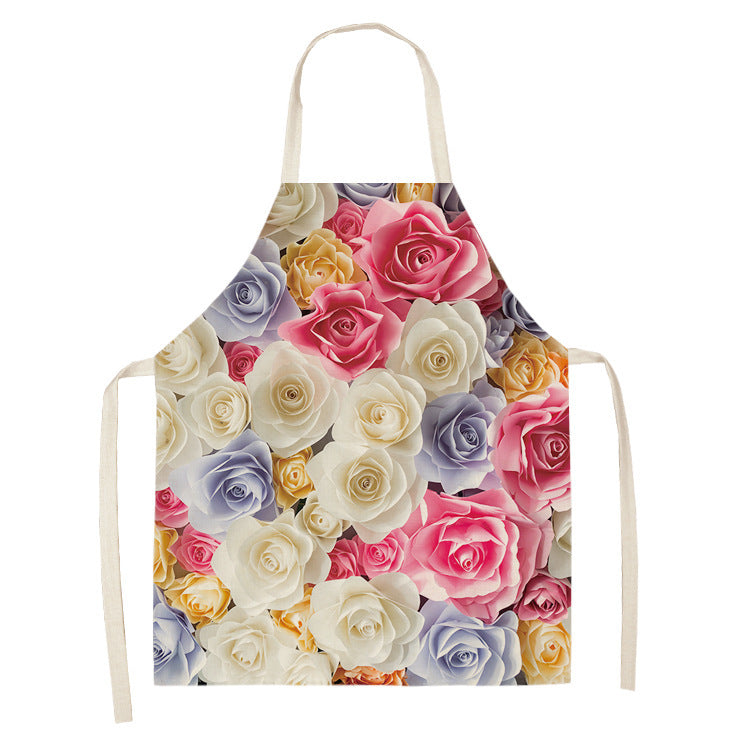 The Floral Cottage Waist Apron