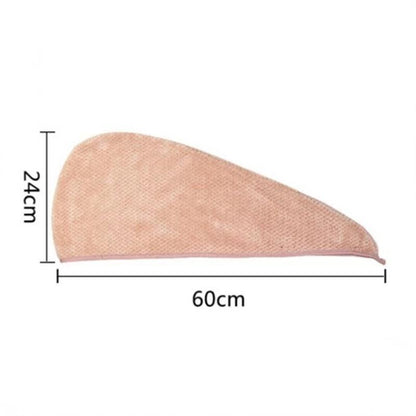 Microfiber Hair Drying Towel Hat