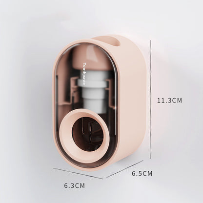 Wyciskacz i pojemnik na pastę do zębów