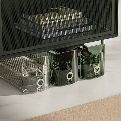 Przezroczysty, luksusowy stojak na buty