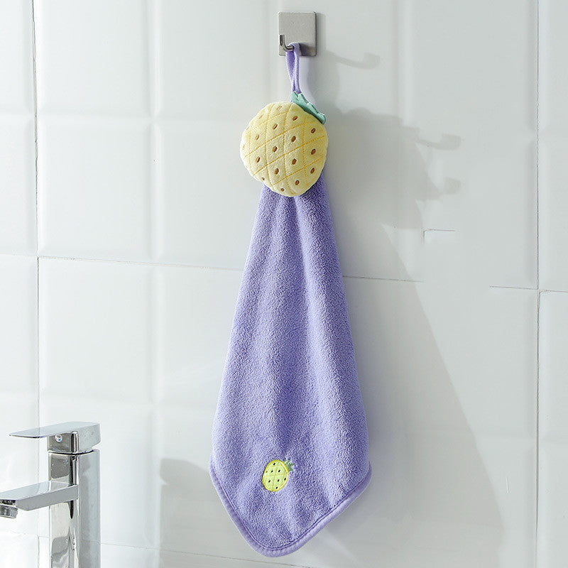 Hanging Cartoon Absorbent Hand Towel