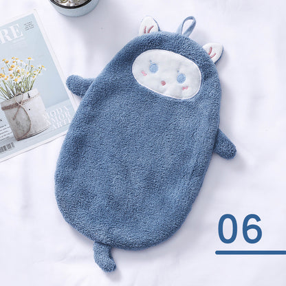 Hanging Cartoon Absorbent Hand Towel