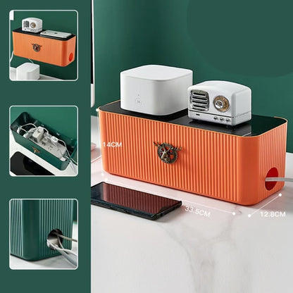 Pudełko organizera z drutu z tworzywa sztucznego Elk