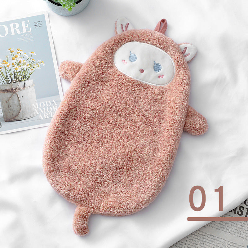 Hanging Cartoon Absorbent Hand Towel