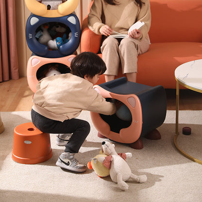 Pudełko do przechowywania przekąsek i zabawek dla dzieci w motywie kota