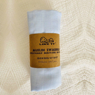 Bamboo Cotton Baby Wrap Towel