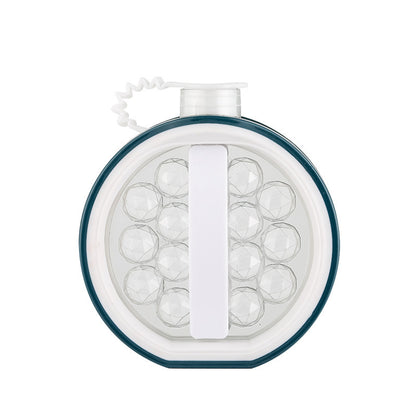 2 w 1 przenośna butelka na lód i maszyna do robienia kulek lodowych