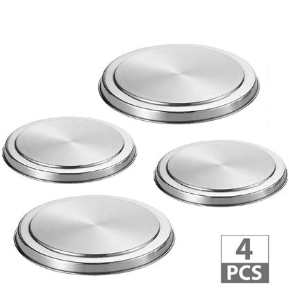 Stainless Steel Stove Burner Cover Set