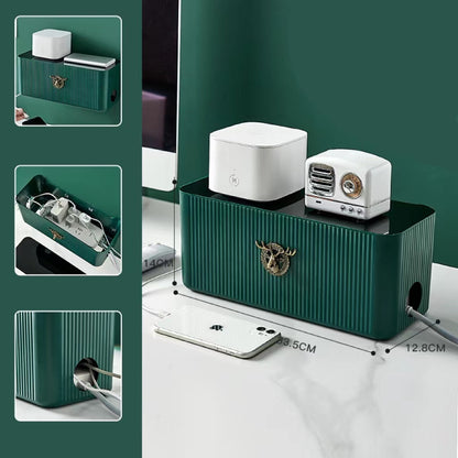 Pudełko organizera z drutu z tworzywa sztucznego Elk