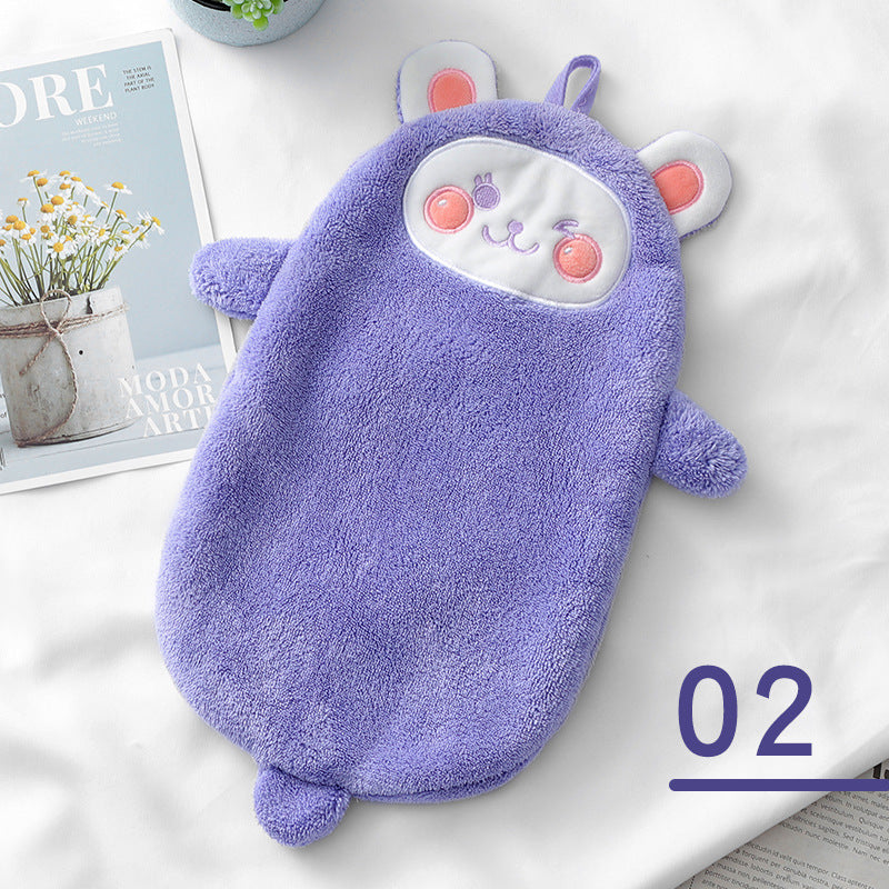 Hanging Cartoon Absorbent Hand Towel