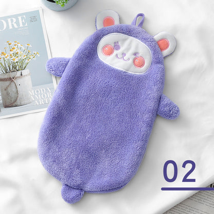 Hanging Cartoon Absorbent Hand Towel