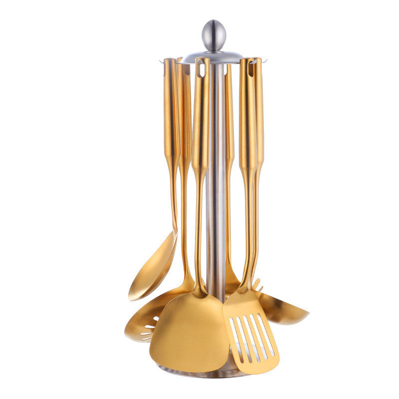 304 Stainless Steel Rose Gold Spatula & Spoon