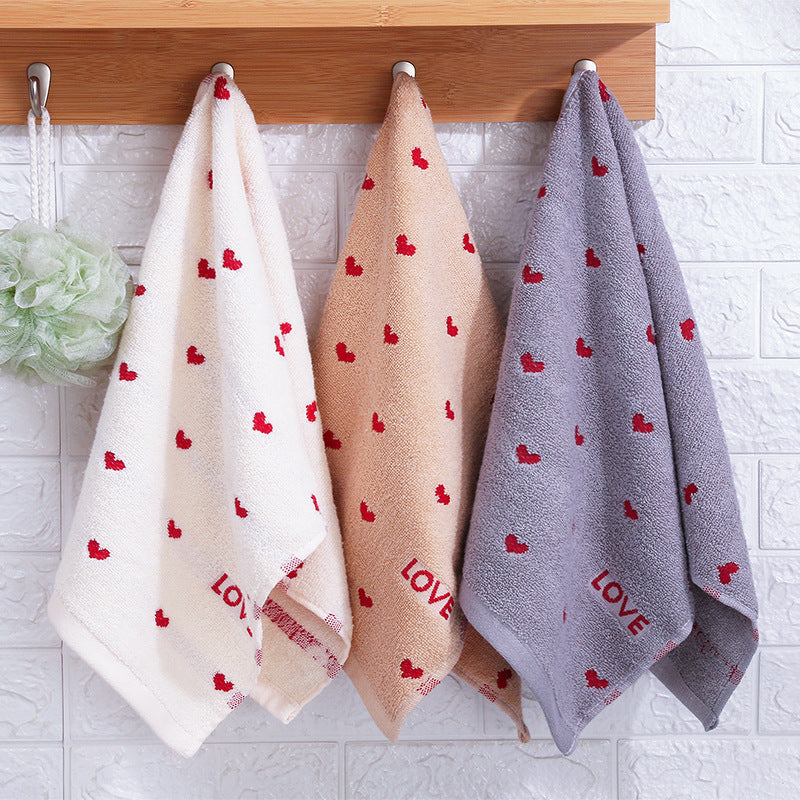 Pure Cotton Embroidered Couple Towel