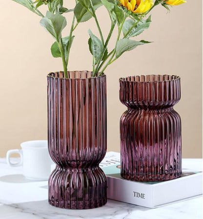 Dekoracja wazonu ze szkła galwanizowanego