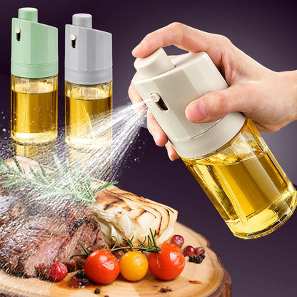 2-in-1 Glass Oil Dispenser & Sprayer