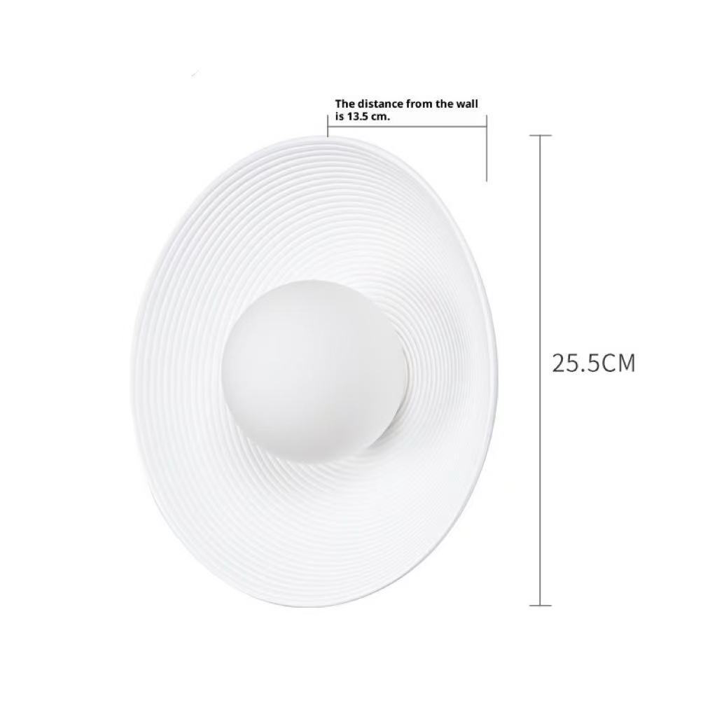 Kinkiet w stylu nordyckim retro