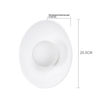 Kinkiet w stylu nordyckim retro