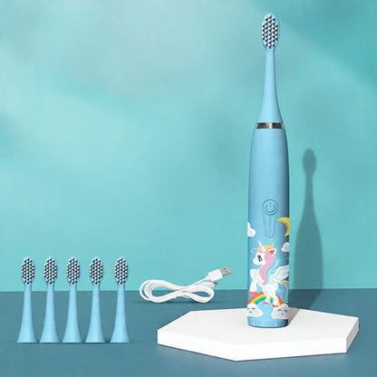 Rechargeable Electric Toothbrush for Kids