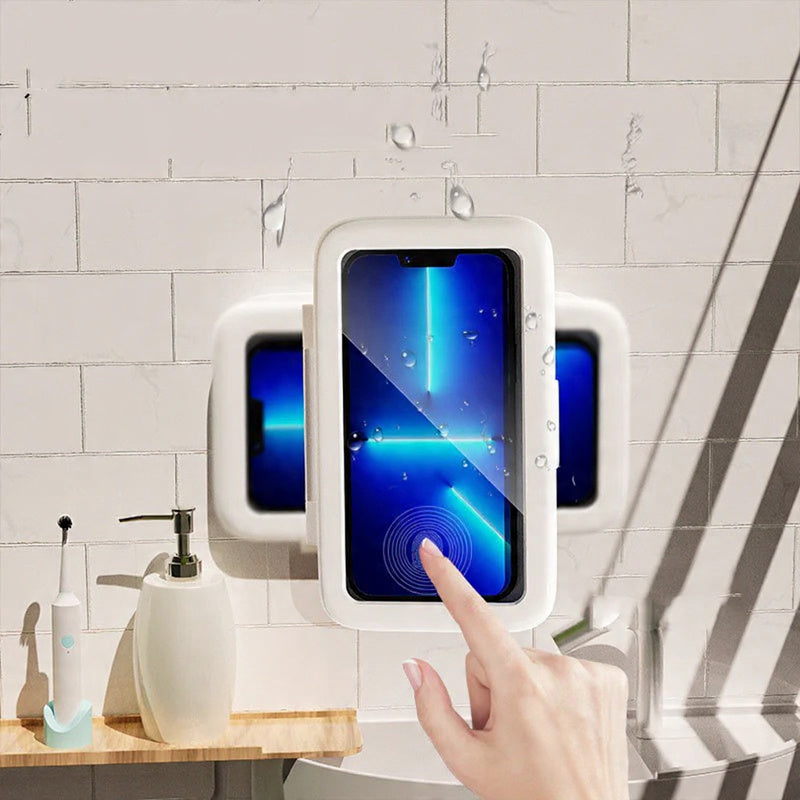 Anti Fog Waterproof Shower Phone Holder