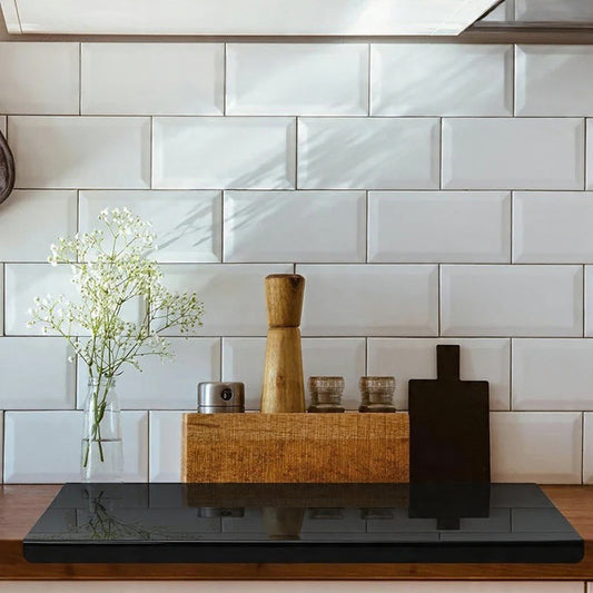 Matowa czarna deska do krojenia