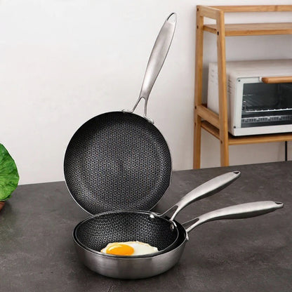 Stainless Steel Steak Frying Pan