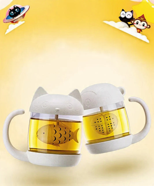 Kubek z sitkiem do herbaty